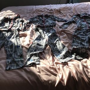 Three peace set pajamas